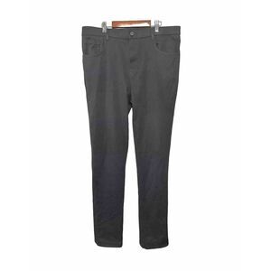 Hart Schaffner Marx Pants Mens 34x34 Gray Flat Front 5-Pocket Golf Casual Cotton